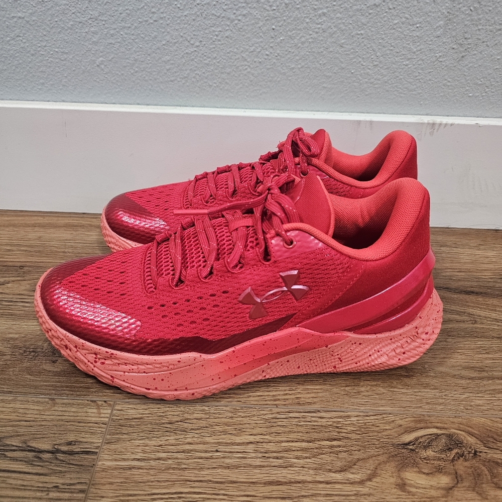 Under Armour Curry 2 Low FloTro 'Davidson' Basketball Shoes Men's 8 3028399 600